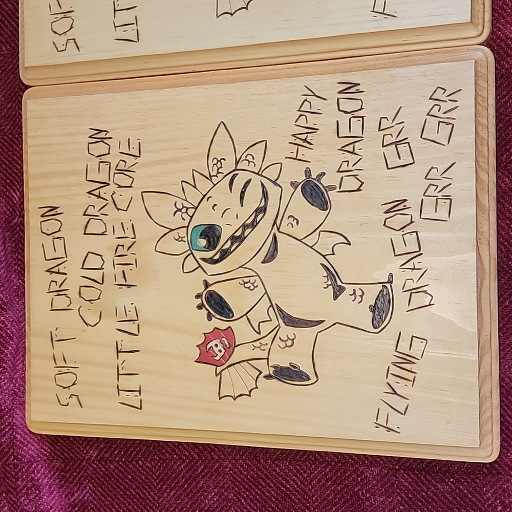 Toothless pyrography - Picture 2 of 7